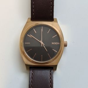 Nixon Time Teller Watch - Rose Gold Unisex